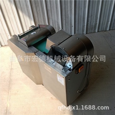 660型烟叶荷叶切丝机 辣菜辣椒切段机 海带切块机
