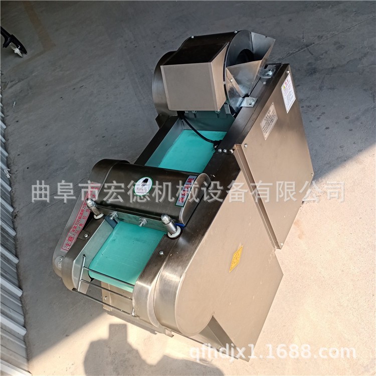 660型烟叶荷叶切丝机 辣菜辣椒切段机 海带切块机图2
