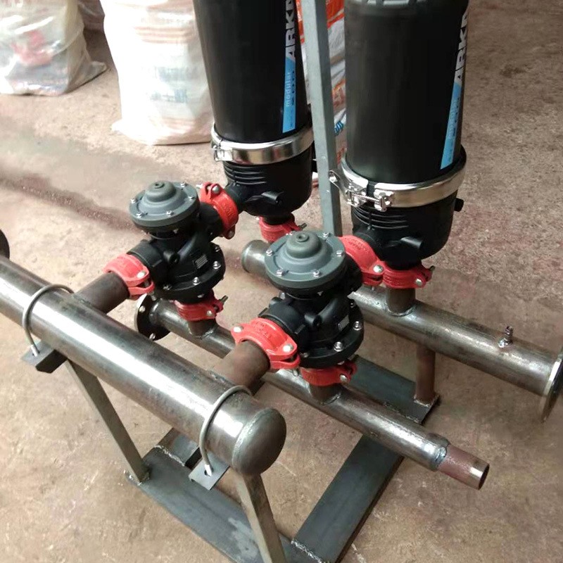 叠片过滤器园林微喷自动冲洗90T型可拆卸农业大棚灌溉叠片过滤器图4