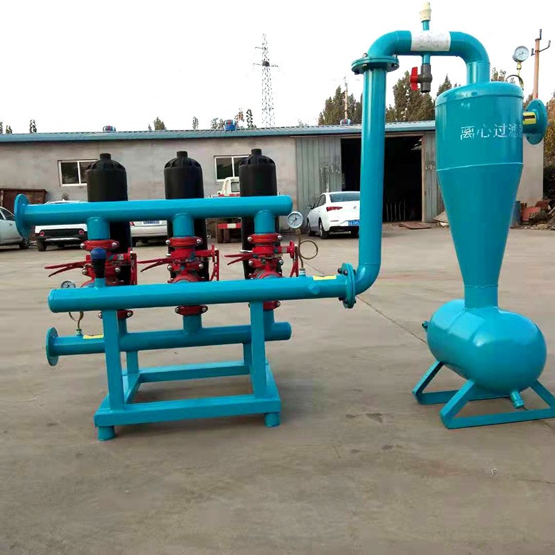 叠片过滤器园林微喷自动冲洗90T型可拆卸农业大棚灌溉叠片过滤器图5