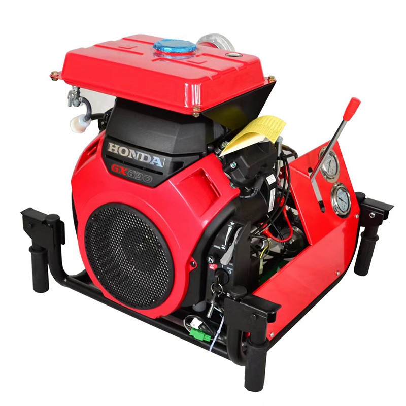 汽油柴油机抽水机3寸4寸农用灌溉高压大流量水泵自吸式户外抽水泵图5