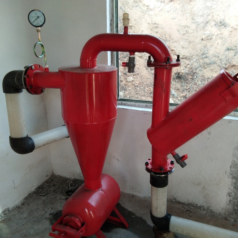 农田灌溉水肥一体过滤器组 钢制施肥罐离心 网式过滤器图4