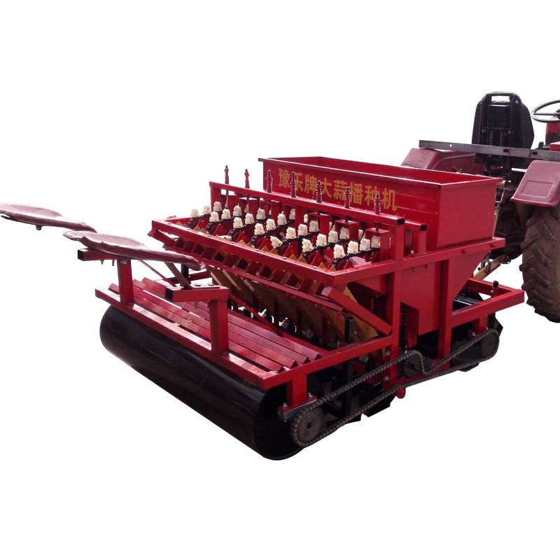 厂家直销豫乐牌四轮车带大蒜播种机农用大蒜种植机图4