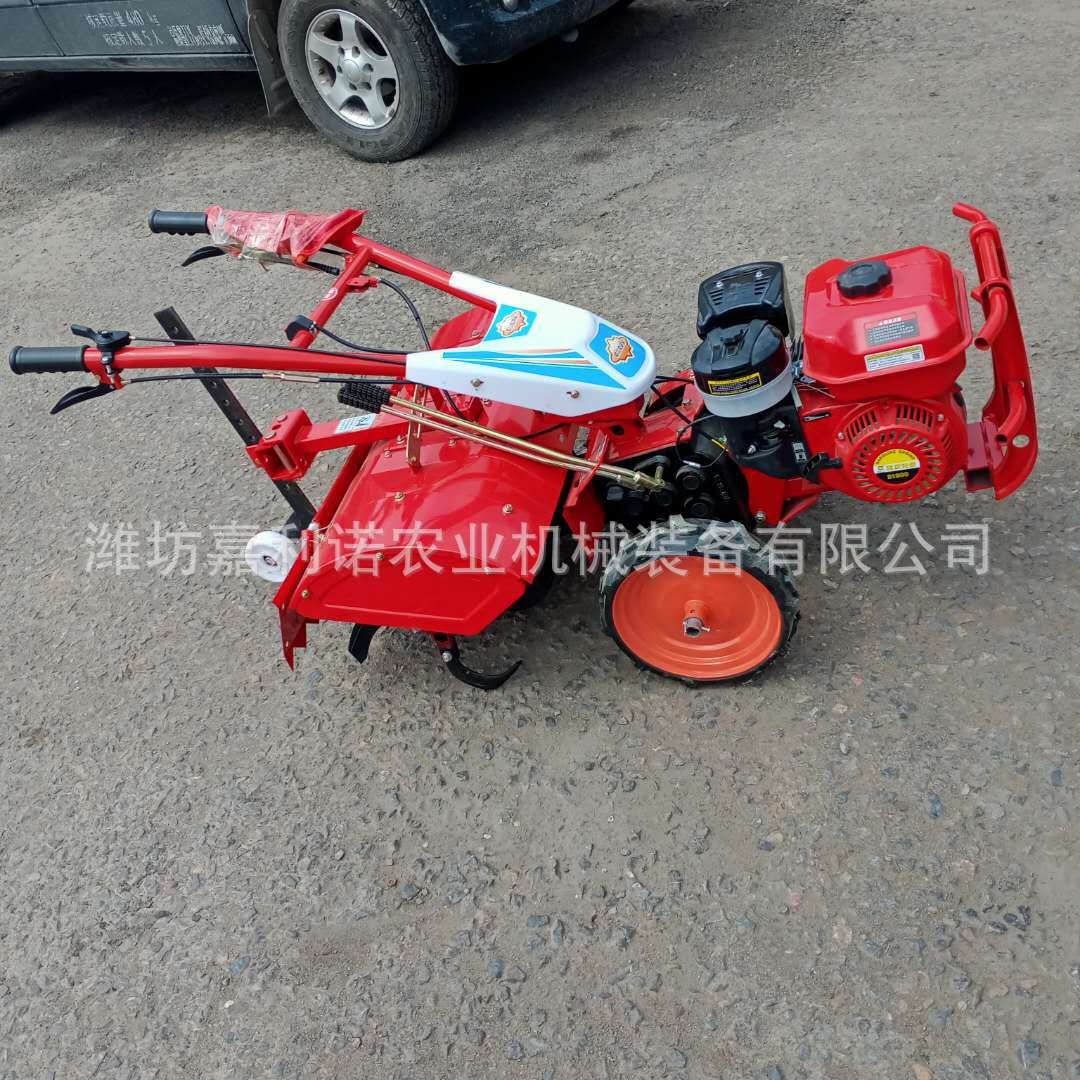 厂直销柴油四驱手扶式小型微耕机 果园施肥开沟机 硬地山地松土机图4