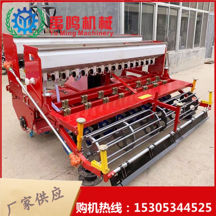 小麦旋播机旋耕播种施肥一体机小麦旱稻免耕播种机厂家麦子播种机图5