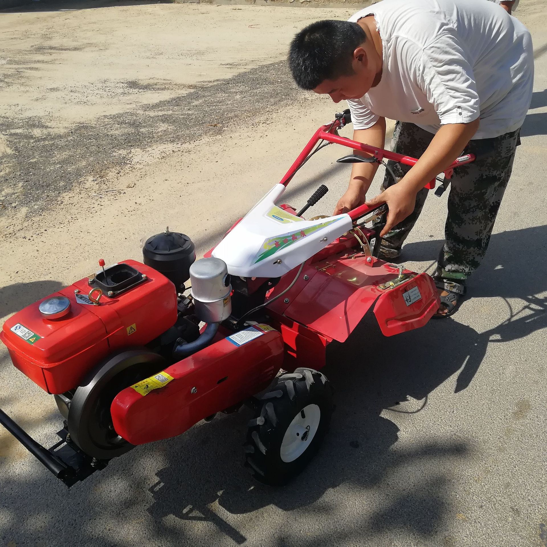 丹参种植旋耕机