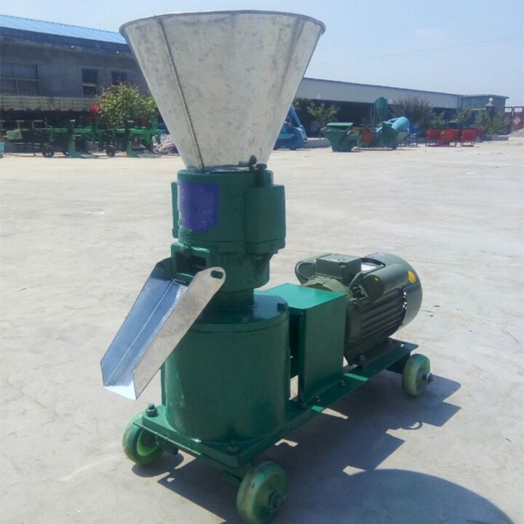 鸡饲料颗粒机价格 家禽平模颗粒制造机 颗粒机生产厂家图5