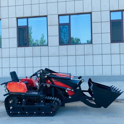 80马力水旱两用履带旋耕机 座驾式施肥旋耕机 履带式除草旋耕机
