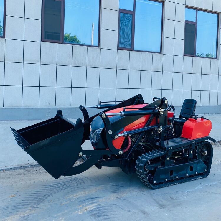 80马力水旱两用履带旋耕机 座驾式施肥旋耕机 履带式除草旋耕机图2