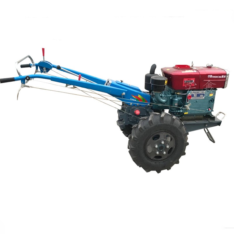 18匹马力手扶拖拉机 手扶拖拉机带深开沟机 水田旱地两用耕地机图5