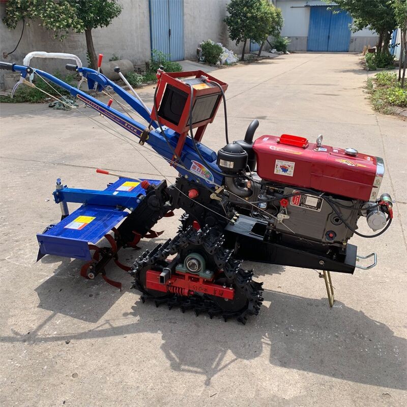 18匹马力手扶拖拉机 手扶拖拉机带深开沟机 水田旱地两用耕地机图2