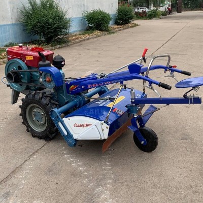 18匹马力手扶拖拉机 手扶拖拉机带深开沟机 水田旱地两用耕地机