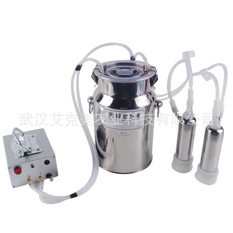 人力手动电动羊奶挤奶器羊用吸奶器吸羊奶牛奶电动挤奶机图5