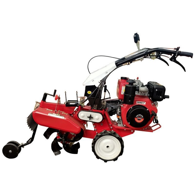 厂家供应大马力开沟机 大葱大姜开沟培土机 配套划线器田园管理机图5