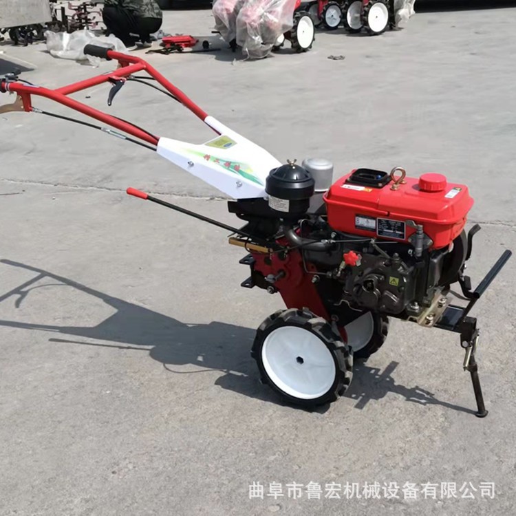 果园菜地趟地机 手扶后旋耕开沟机 水旱两用两驱微耕机图2