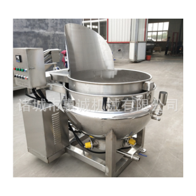 工厂定制大型炒菜机 全自动炒饭机 学校食堂院校滚筒炒菜炒肉机图5