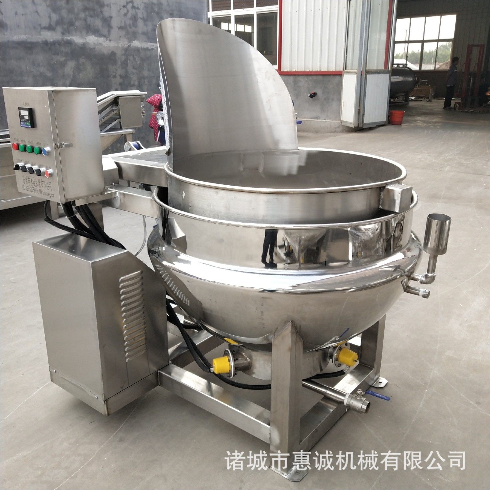 酒店用蔬菜漂烫锅 燃气漂烫锅 肉制品焯水锅 不锈钢卤煮锅图6