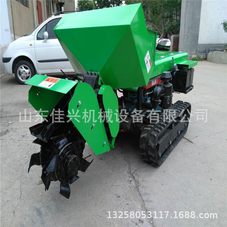 果园丘陵履带式多功能开沟机 厂家供应履带式开沟施肥除草回填机图3