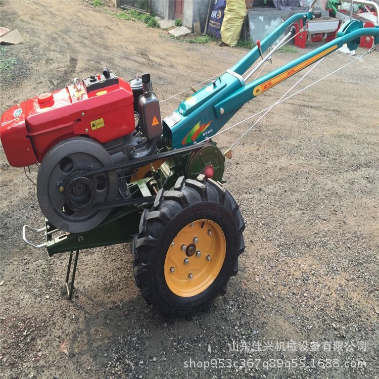 小型拖拉机微耕机 山地梯田耕地旋耕机 大马力手扶旋耕机图3