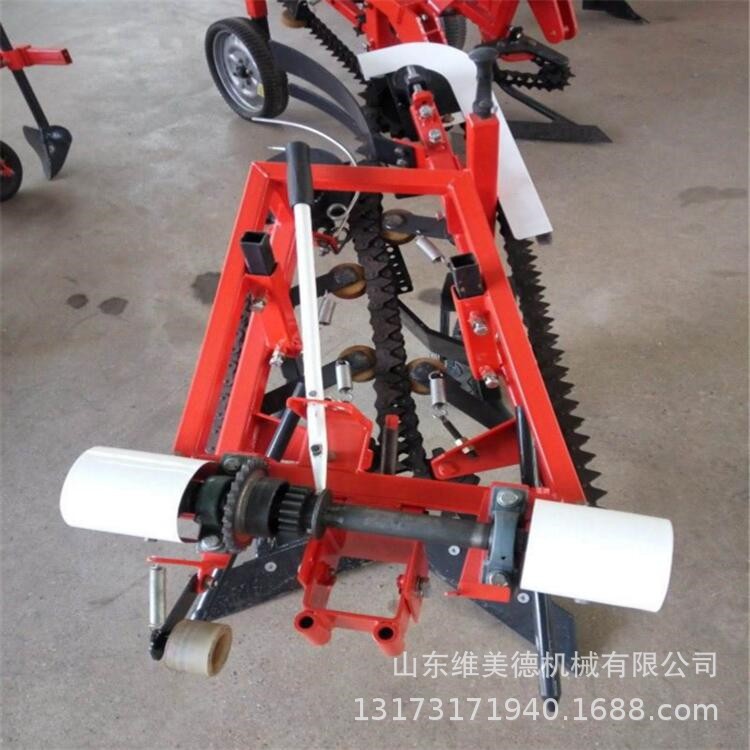 新型耐用多功能手扶拖拉机带花生收割机 震动晃筛式多功能收获机图3