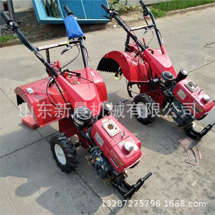 硬土质开沟培土机 自走式微耕机 农用192型微耕机图3