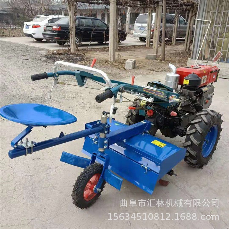 山地手扶打地机 8马力柴油趟地机 自走式开沟犁地机价格图5
