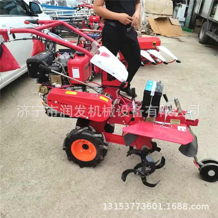 农用开沟培土小型开沟扶垄机大葱黄姜草莓开沟起垄机图2