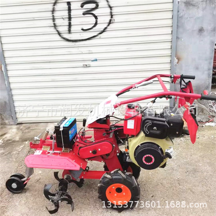 农用开沟培土小型开沟扶垄机大葱黄姜草莓开沟起垄机图5