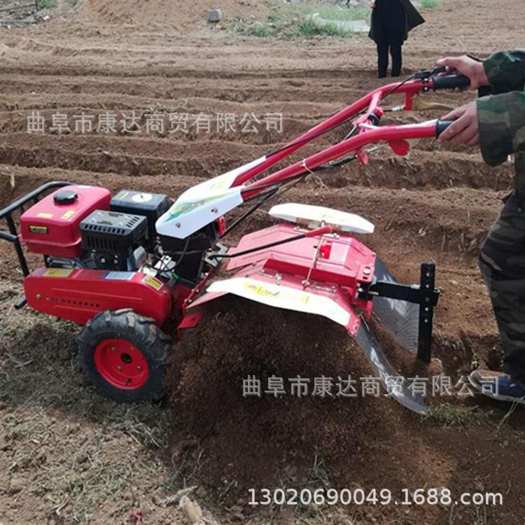 汽油旋耕机 农用多功能开沟除草机 果园里旋耕机 大葱培土埋藤机图5