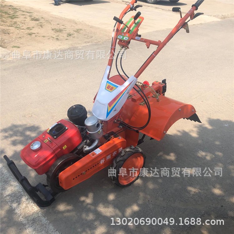 汽油旋耕机 农用多功能开沟除草机 果园里旋耕机 大葱培土埋藤机图3