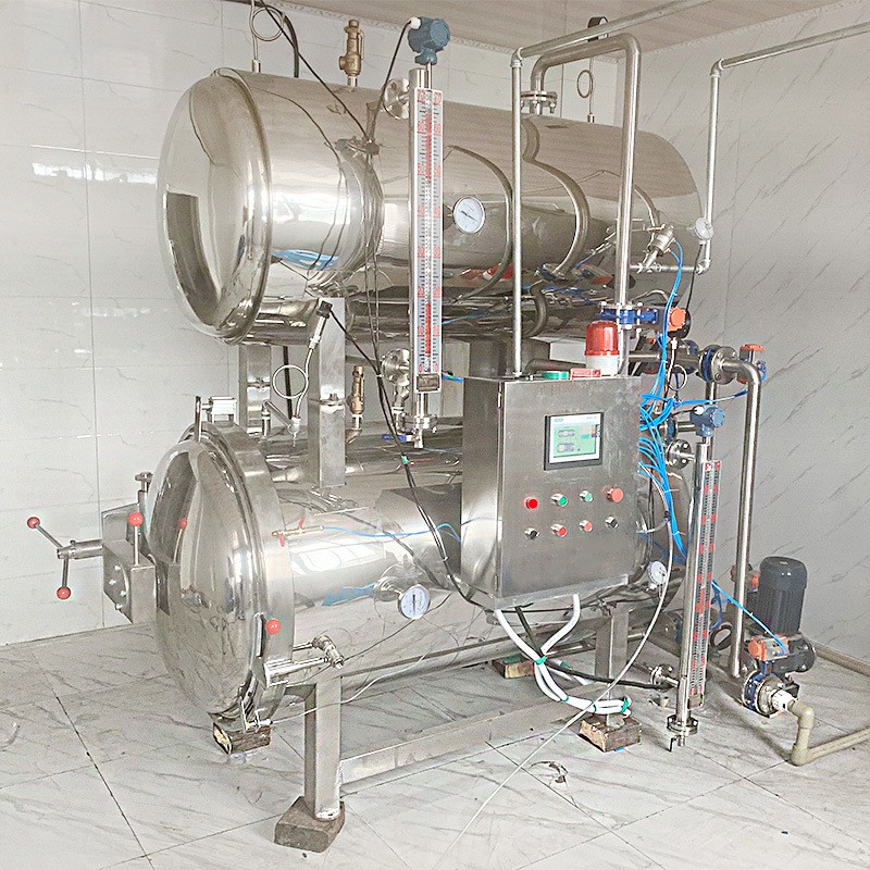 肉粽子不锈钢高温杀菌锅 肉制品熟食杀菌机 粘玉米鸭蛋水浴杀菌釜图5