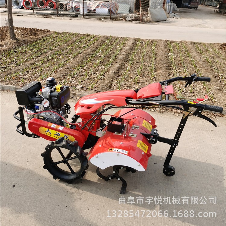 自走式柴油旋耕机 新款大马力除草机 多功能果园微耕机图5