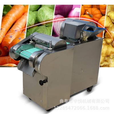 供应不锈钢多功能切菜机 全自动切菜机商用 食堂切菜机设备多少钱