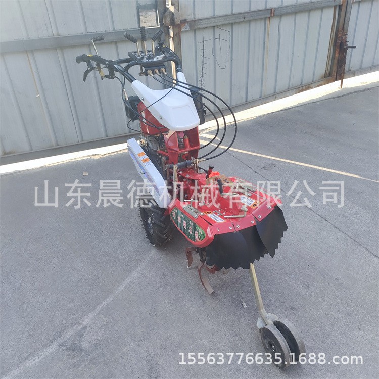 农用土豆开沟上土机 马铃薯覆土机 培土机 开沟上土一体图3