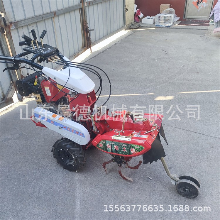 农用土豆开沟上土机 马铃薯覆土机 培土机 开沟上土一体图5