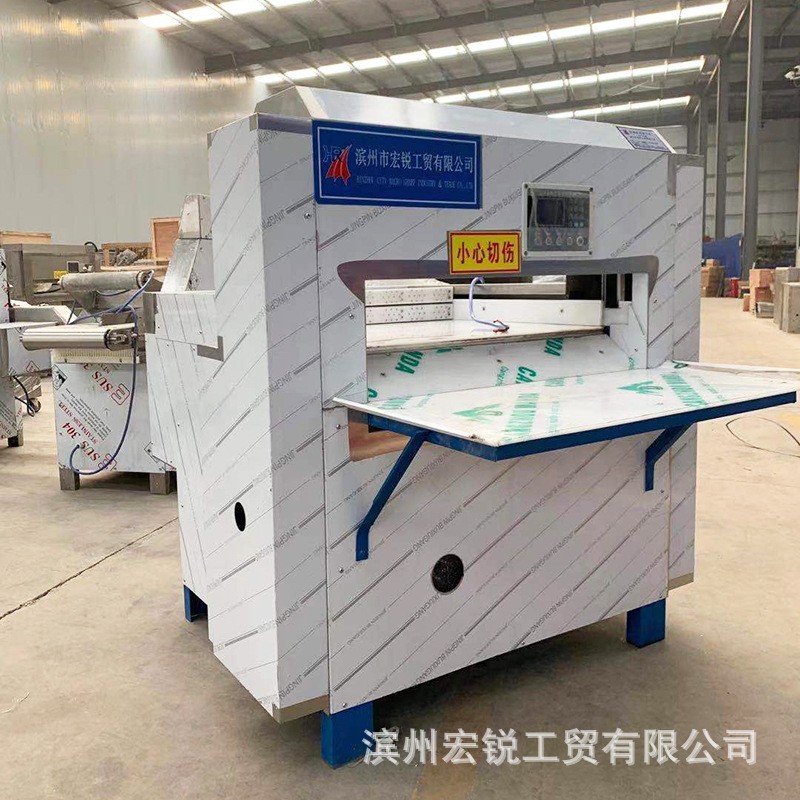 全自动冻肉切片机 数控羊肉切卷机 单卷两卷切片机 冻肉切片设备图4