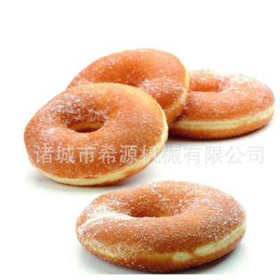 甜甜圈油炸机 直径13cm的甜甜圈油炸生产线产量 热销中图5