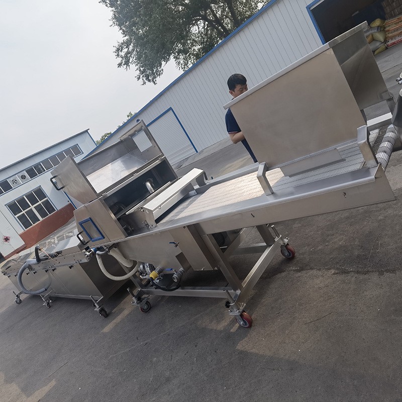 巧克力涂层机 冻干水果饼干涂层流水线 水果干全自动涂层冷却线图5