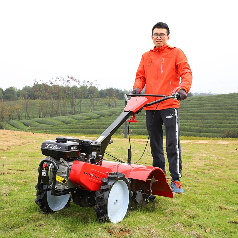 新款微耕机7马力汽油小型大马力旋耕机水田山地耕地新式农机支持图2