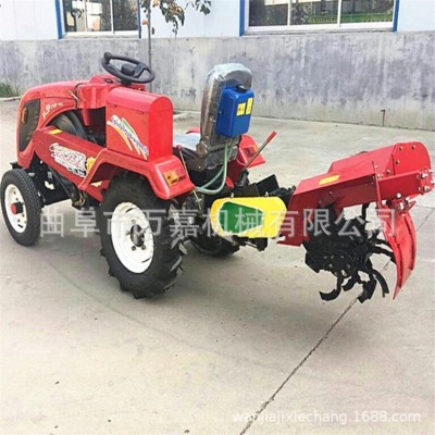 广西南宁四轮农田耕地机 小地块用小四轮拖拉机 农用四轮旋耕机