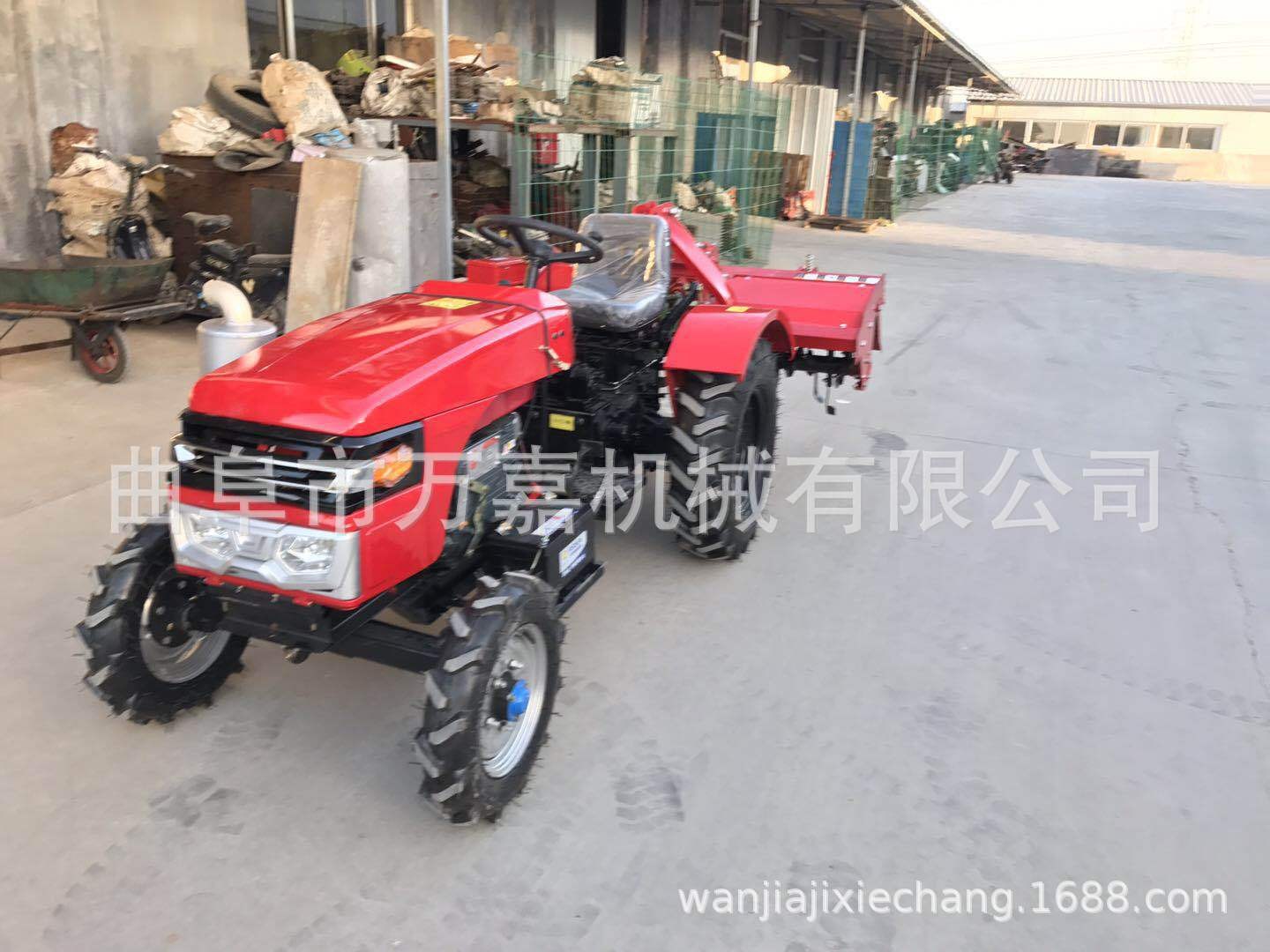 广西南宁四轮农田耕地机 小地块用小四轮拖拉机 农用四轮旋耕机图2
