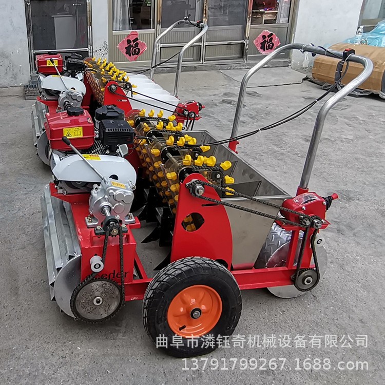 潾钰奇大蒜播种机 汽油动力6行种蒜机 五行农用大蒜种植机图3