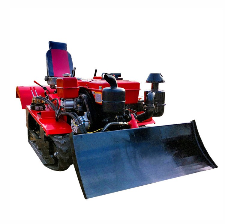 履带式旋耕机微耕机耕地农用果园开沟机施肥打药遥控除草田园管理图5