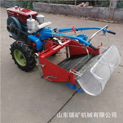 手扶拖拉机土豆收获机马铃薯类收割机挖土豆机器农用太子参红薯