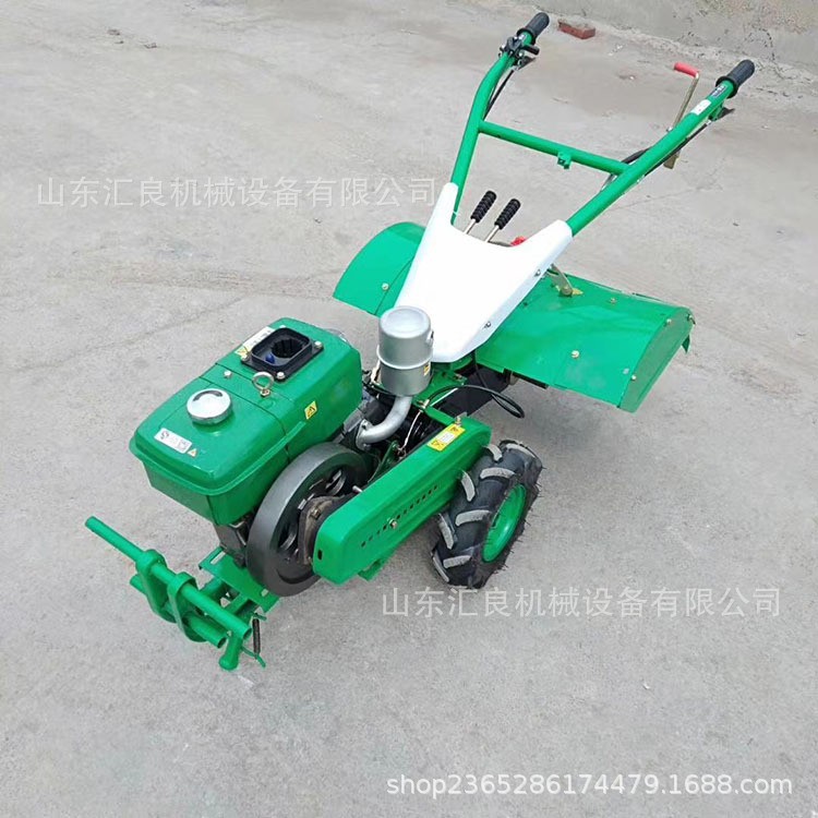 农用电启动手扶开沟施肥机 大棚果园翻地追肥机 山地果园旋耕机图5