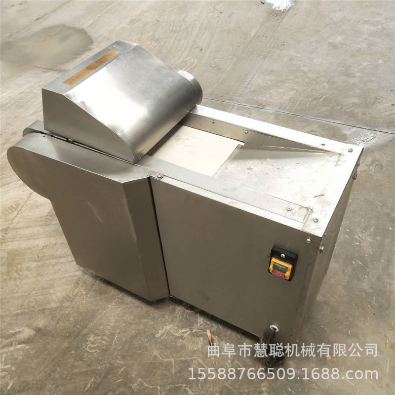 熟牛肉鸡肉切片机台盈苦瓜切片机 半自动切苦瓜片机价格图2