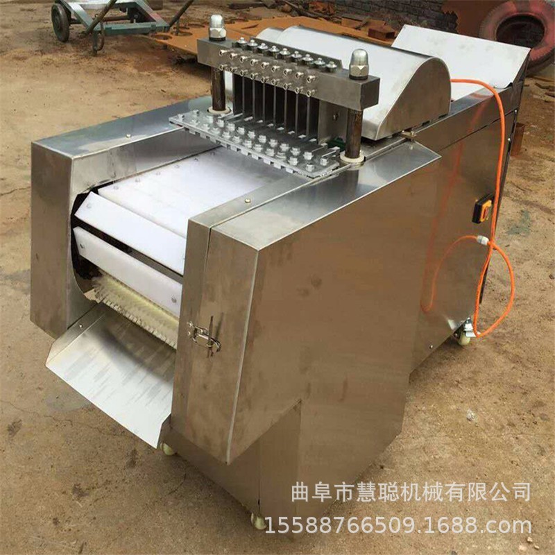 熟牛肉鸡肉切片机台盈苦瓜切片机 半自动切苦瓜片机价格图4