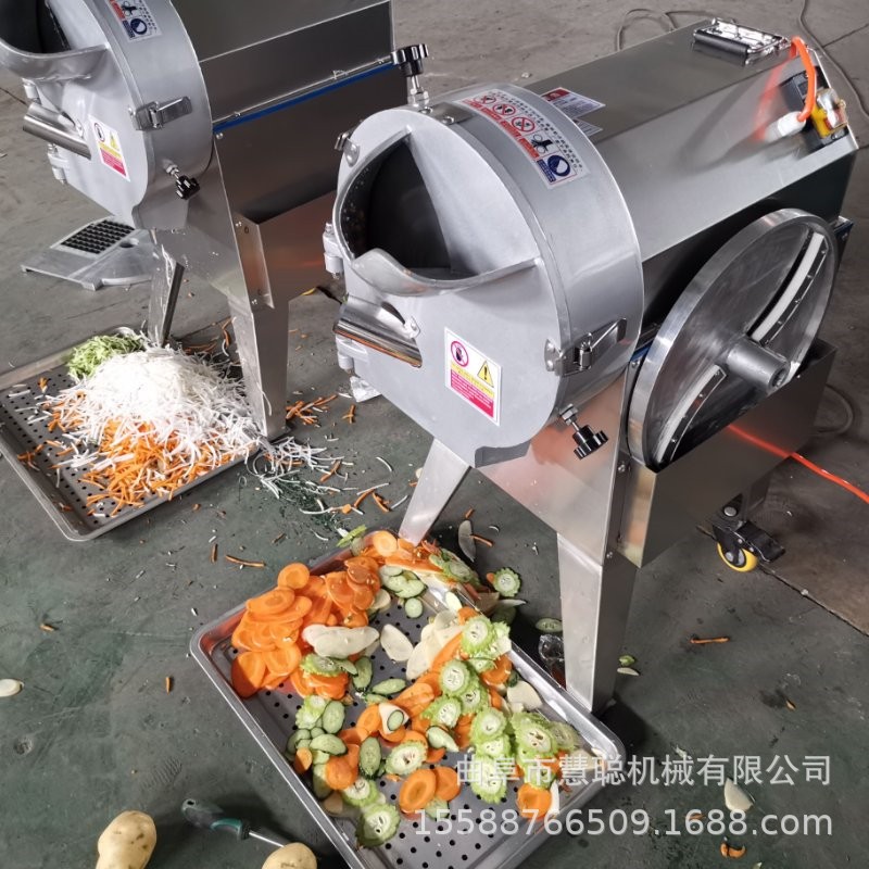 丝瓜黄瓜切片机 苹果山楂切片机 豆角切段机 豆腐切块机价格