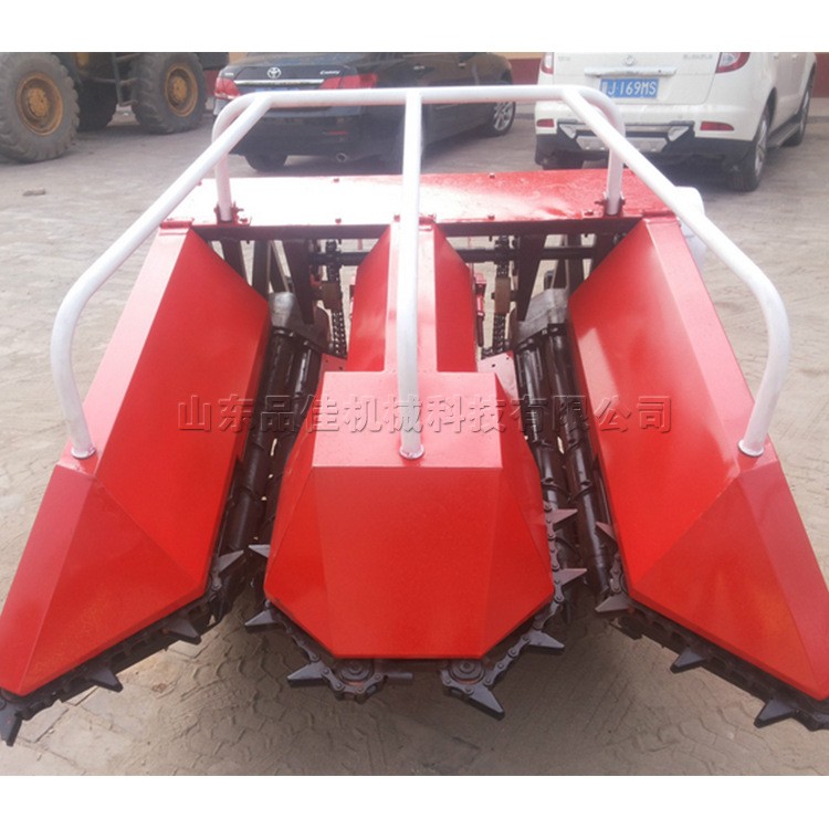 手推式玉米花生割晒机 汽油移动式水稻谷子收割机 农用秸秆放倒机图5