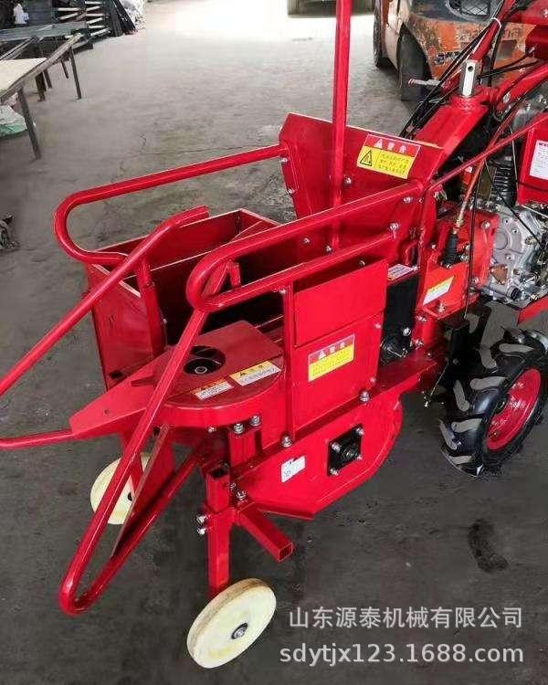 农作物玉米收割机 新款小型家用苞米收割机 扒皮秸秆粉碎一体机图4